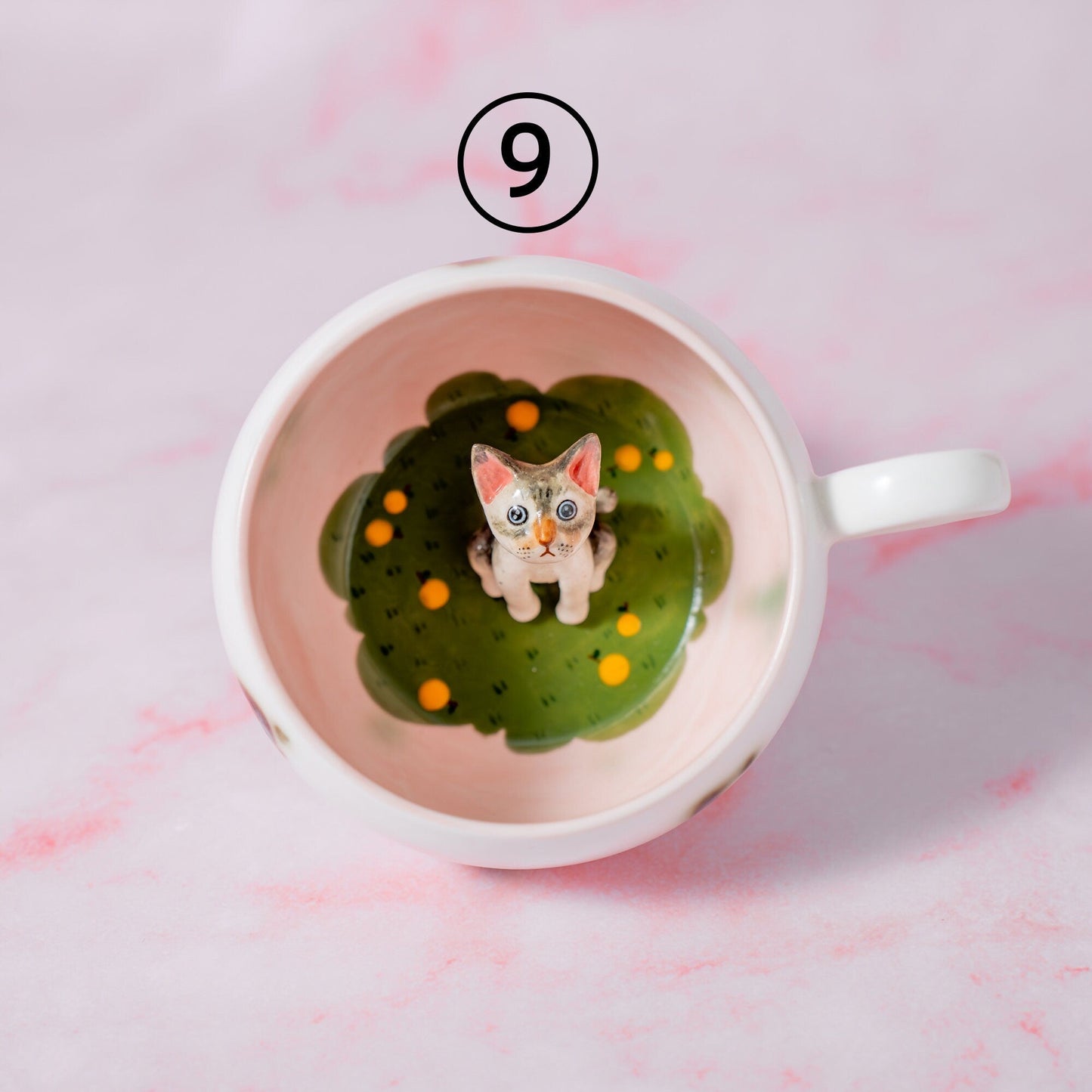 Pet Figure Cappuccino Mug — view 10