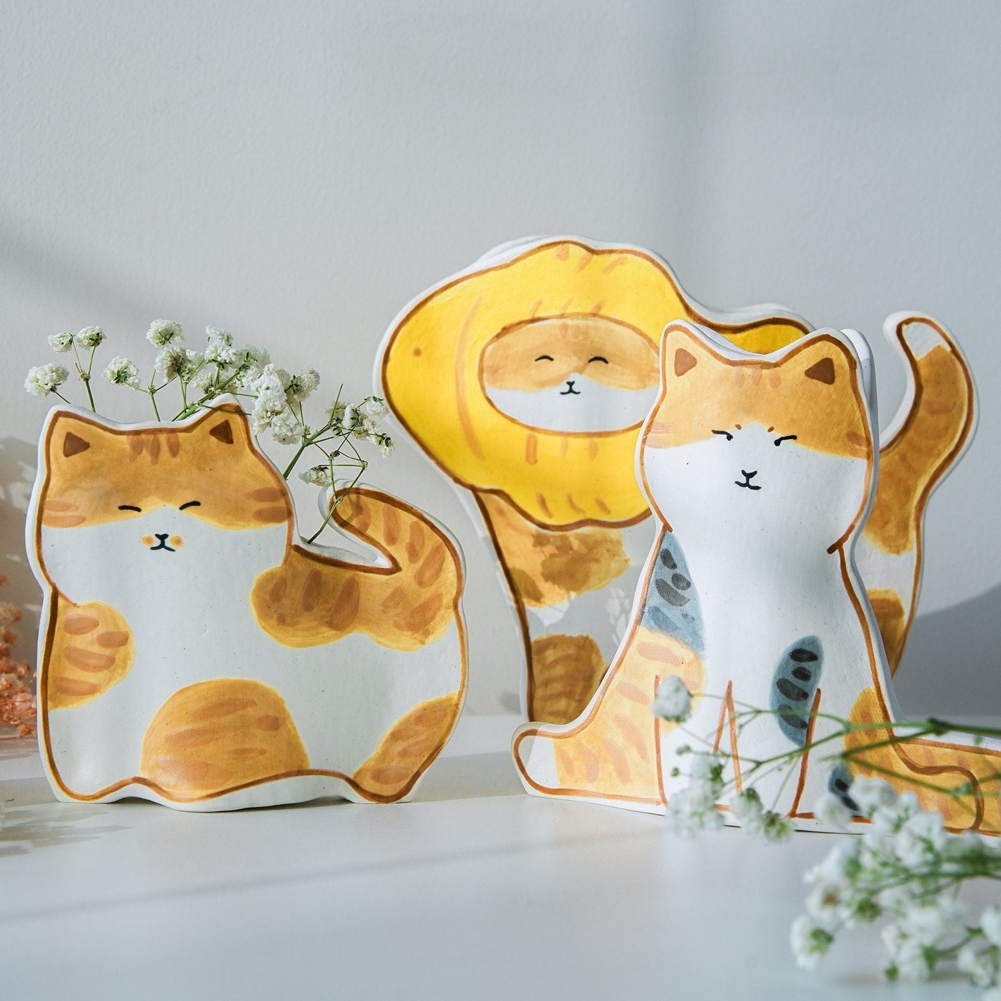 Sculptural Cat Planter — view 10