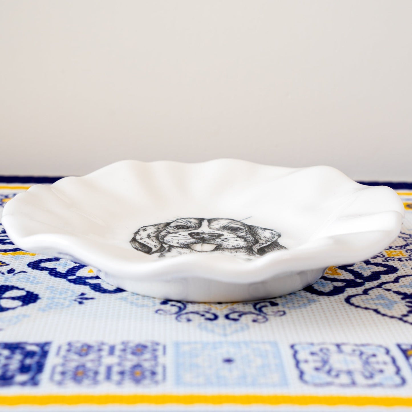 Custom Dog Portrait Dish — view 5