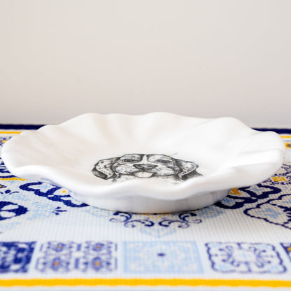 Custom Dog Portrait Dish — view 5