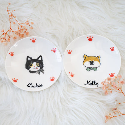 Custom Kawaii Pet Bowl — view 1