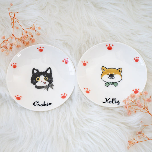 Custom Kawaii Pet Bowl — view 1