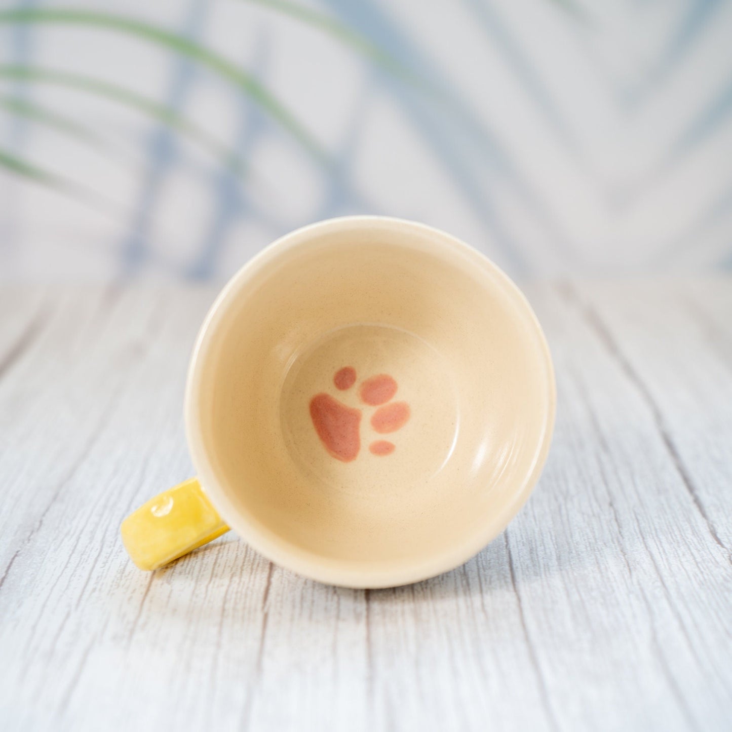 Black Cat Stoneware Mug — view 6