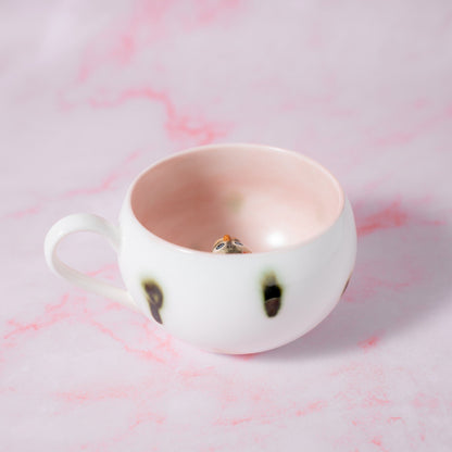 Peekaboo Cat Figure Mug — view 4