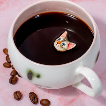 Peekaboo Cat Figure Mug — view 6
