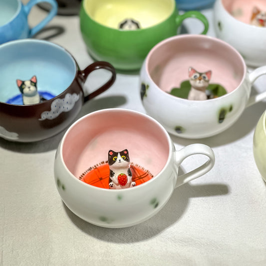 Pet Figure Cappuccino Mug — view 1