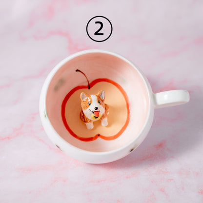 Pet Figure Cappuccino Mug — view 3