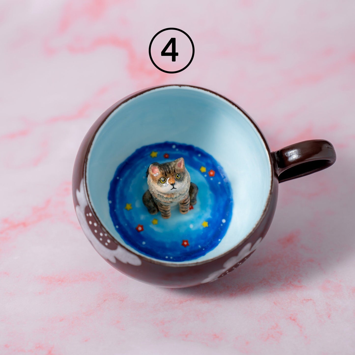 Pet Figure Cappuccino Mug — view 5