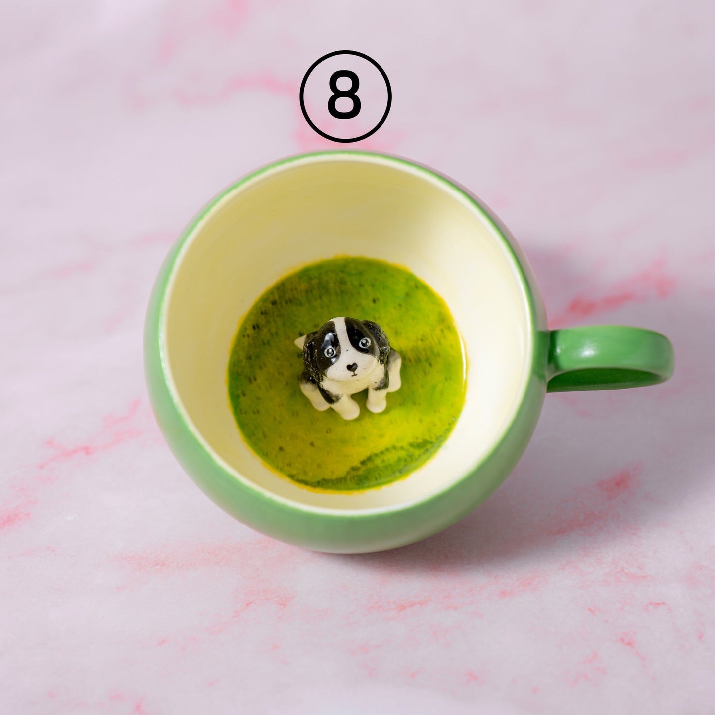 Pet Figure Cappuccino Mug — view 9