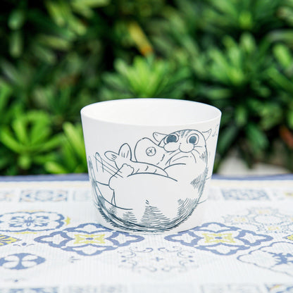 Cat Illustration Espresso Cup — view 5