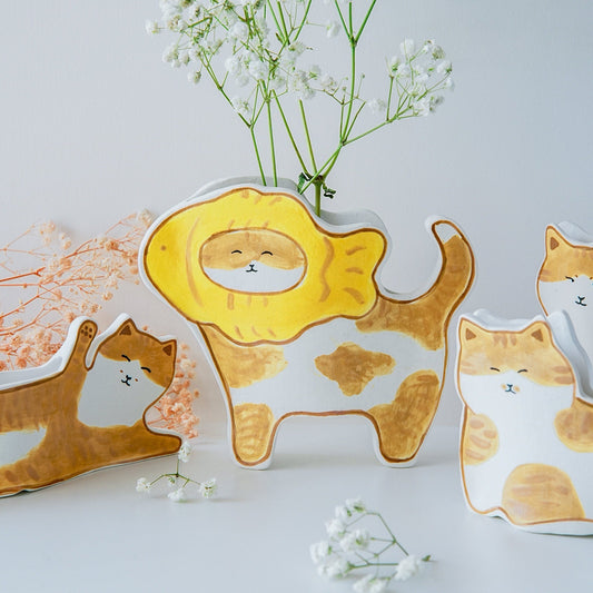 Kitty Succulent Planter — view 2