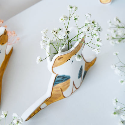 Sculptural Cat Planter — view 5