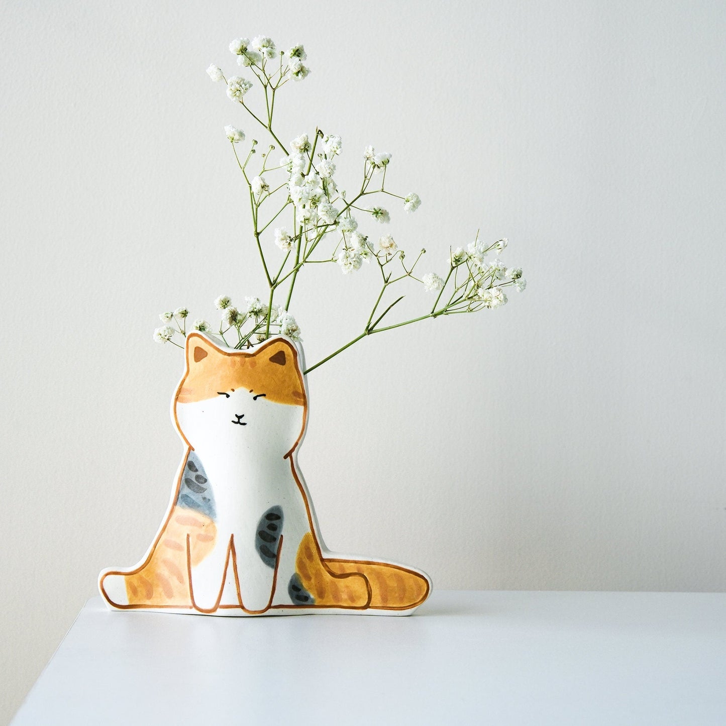 Sculptural Cat Planter — view 9