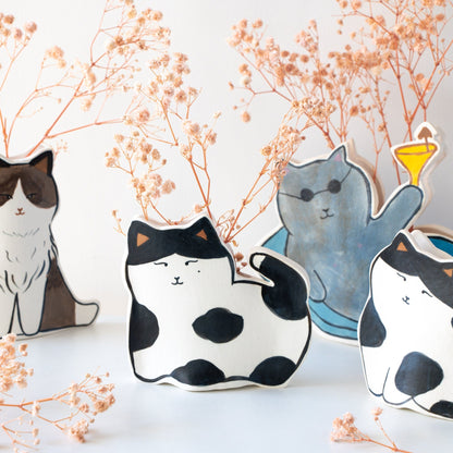 Cow Cat Ceramic Planter — view 7