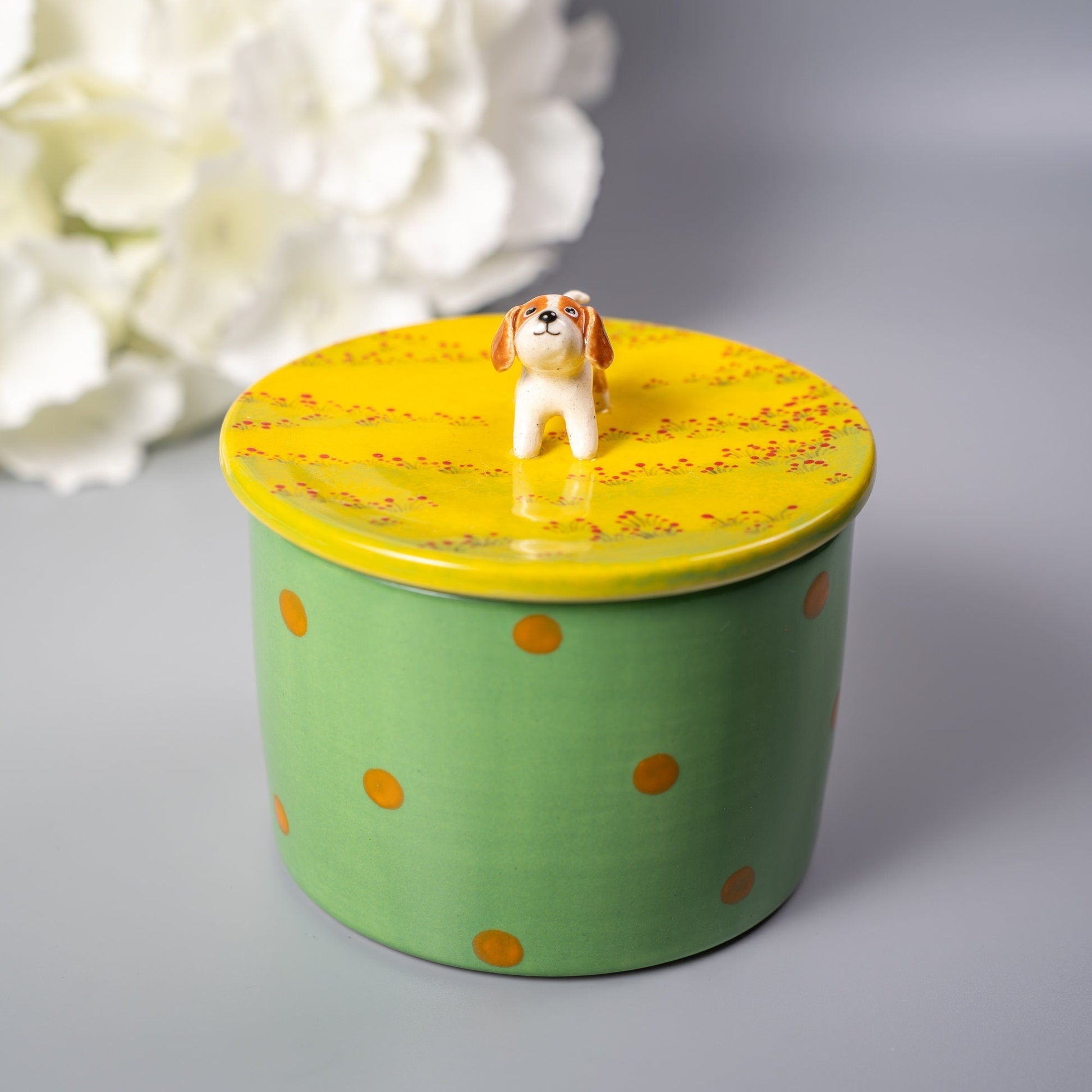 Forget-Me-Not Custom Pet Urn — view 5