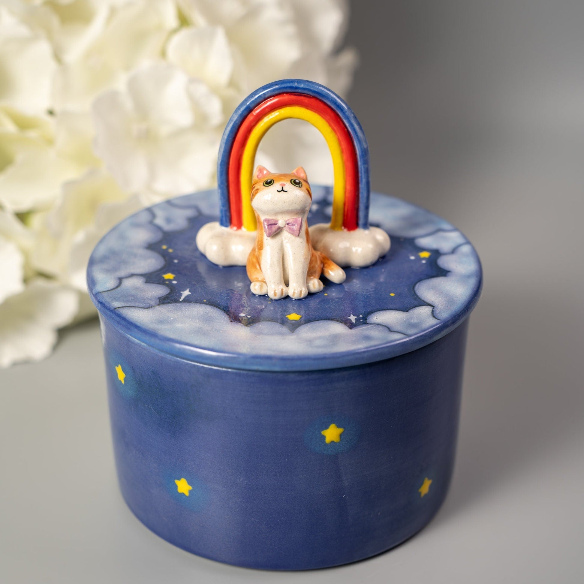 Forget-Me-Not Custom Pet Urn — view 8