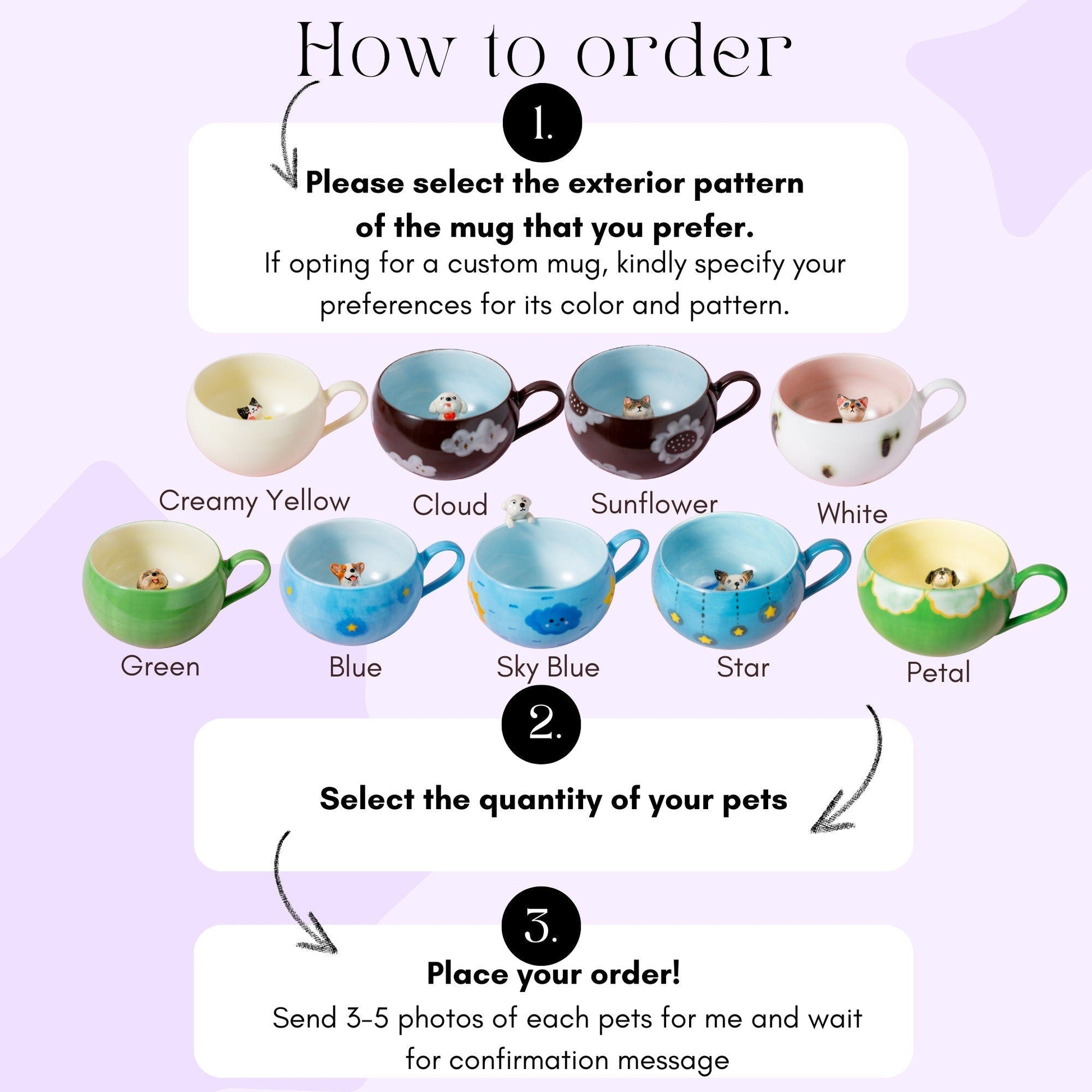 Hidden Pet Custom Mug — view 4