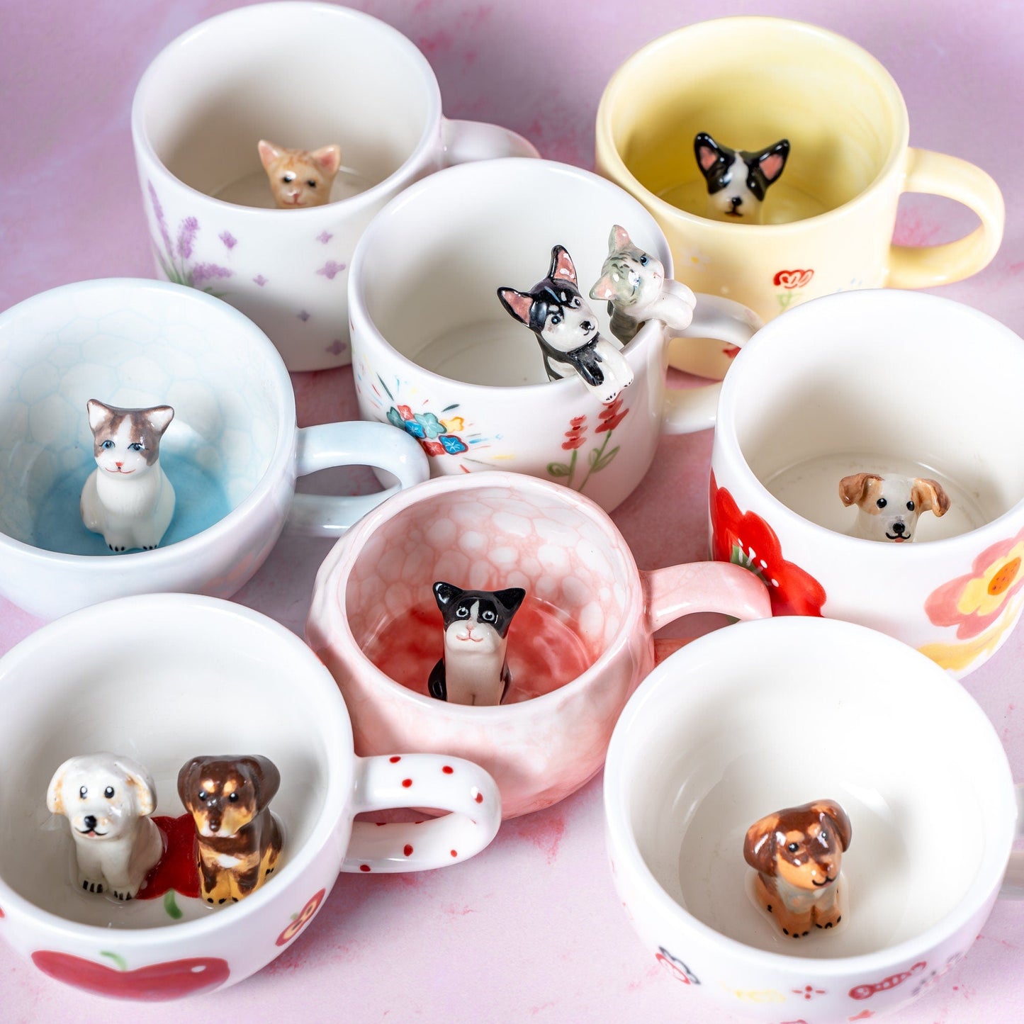 Custom Pet Portrait Mug — view 1