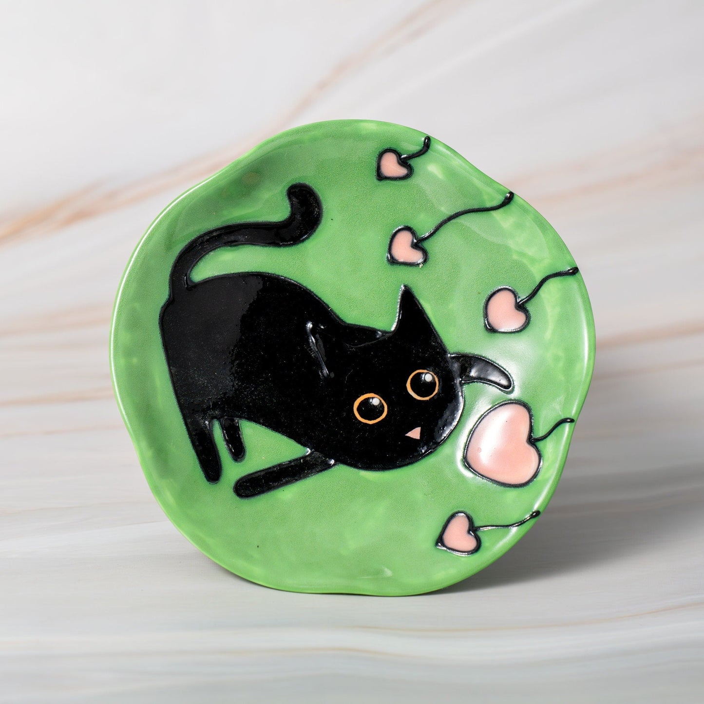 Rainbow Cat Ring Dish — view 4