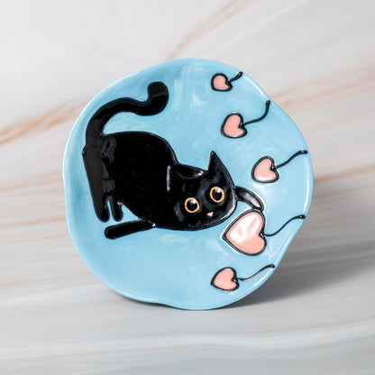 Rainbow Cat Ring Dish — view 6