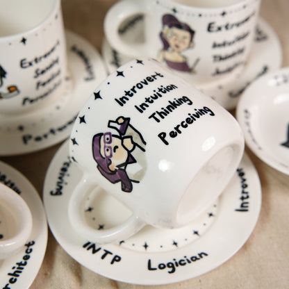 Custom MBTI Mug & Dish — view 6