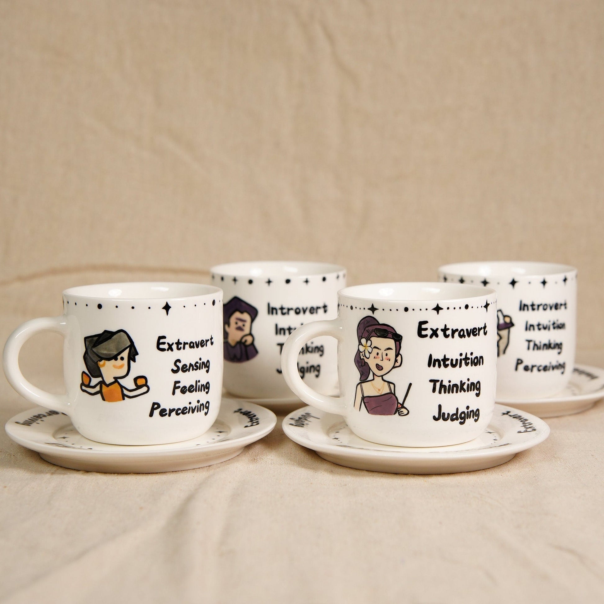 Custom MBTI Mug & Dish — view 8