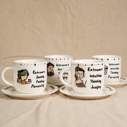 Custom MBTI Mug & Dish — view 8