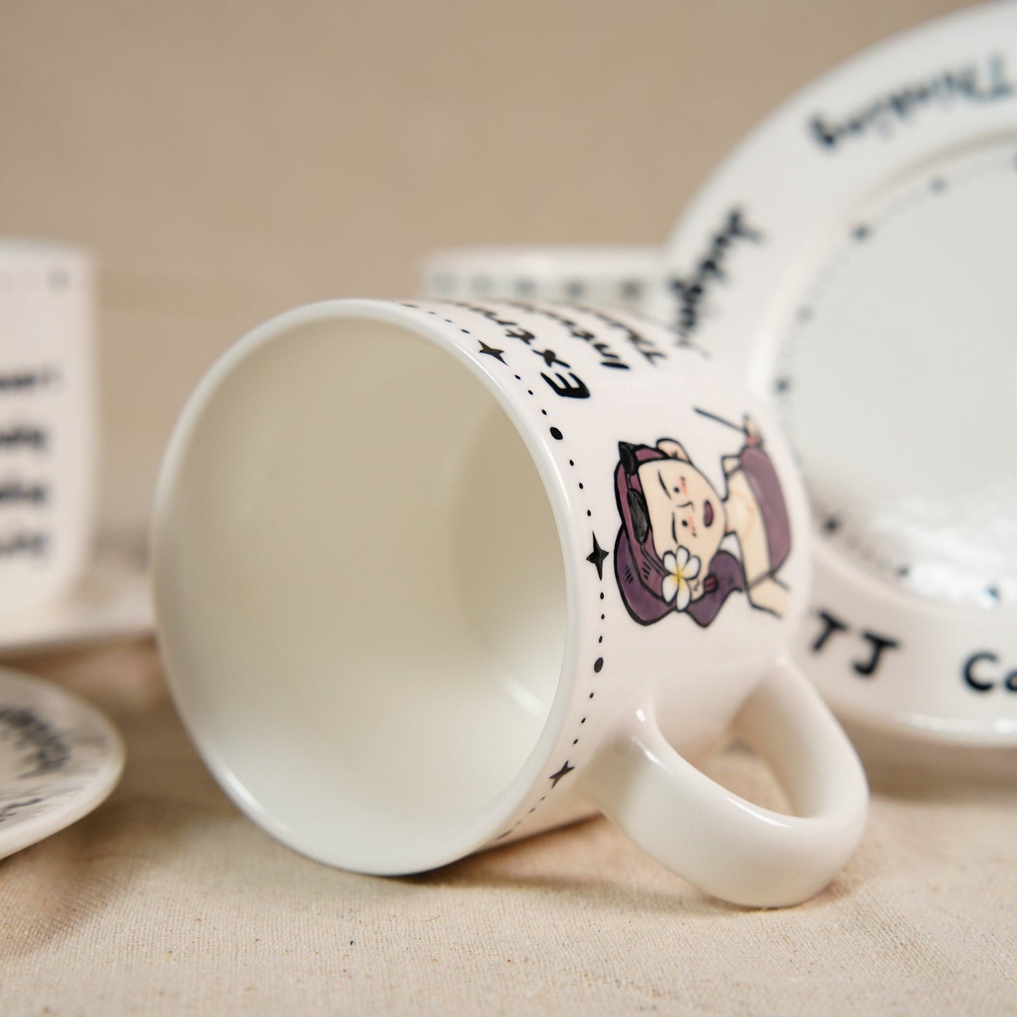 Custom MBTI Mug & Dish — view 9
