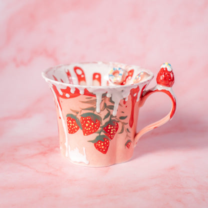 Strawberry Soirée Mug — view 6