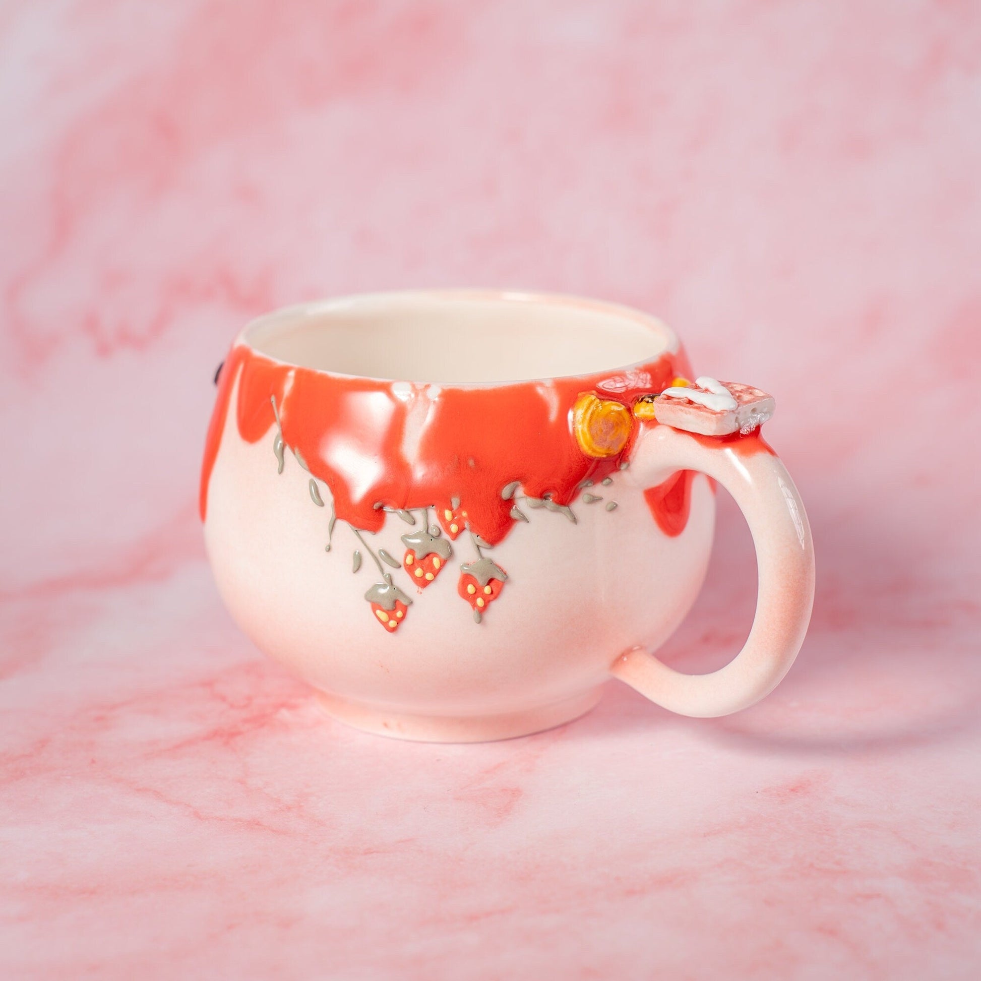 Strawberry Soirée Mug — view 7