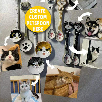 Custom Pet Ceramic Spoon — view 4