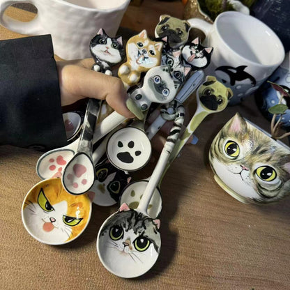 Custom Pet Ceramic Spoon — view 5