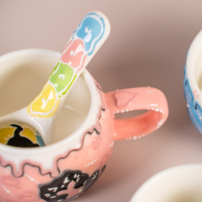 Black Cat Ceramic Spoons — view 6