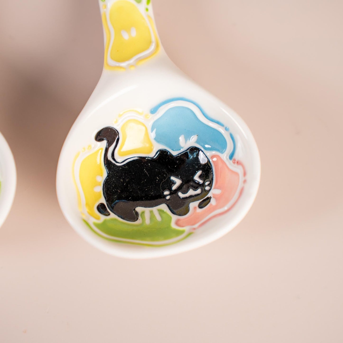 Black Cat Ceramic Spoons — view 8