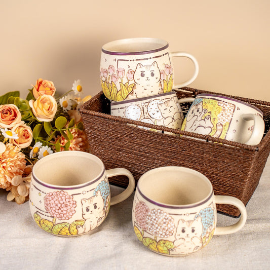 Playing Kitty Coffee Mug — view 2