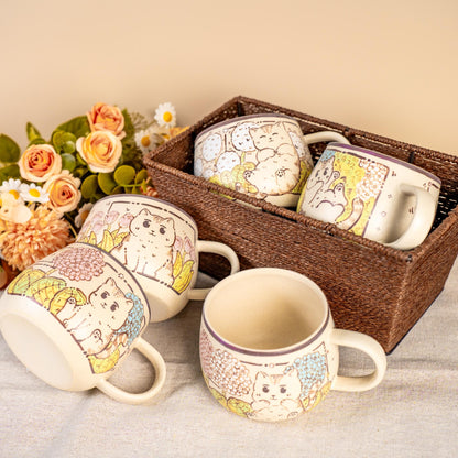 Playing Kitty Coffee Mug — view 3