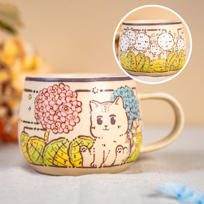 Playing Kitty Coffee Mug — view 7