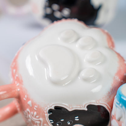 Black Cat Paw Espresso Cups — view 5