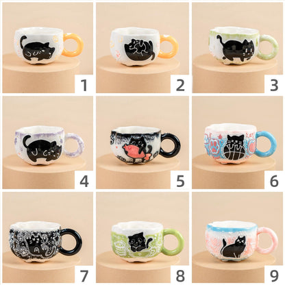 Black Cat Paw Espresso Cups — view 9