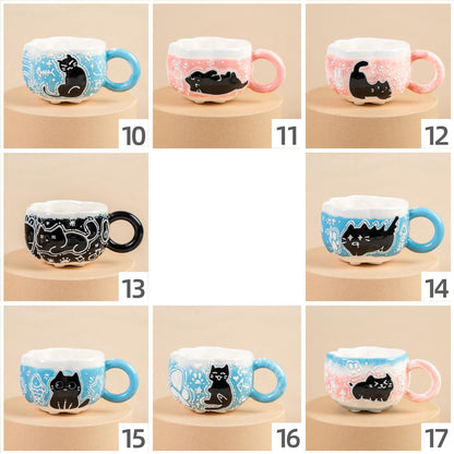 Black Cat Paw Espresso Cups — view 10